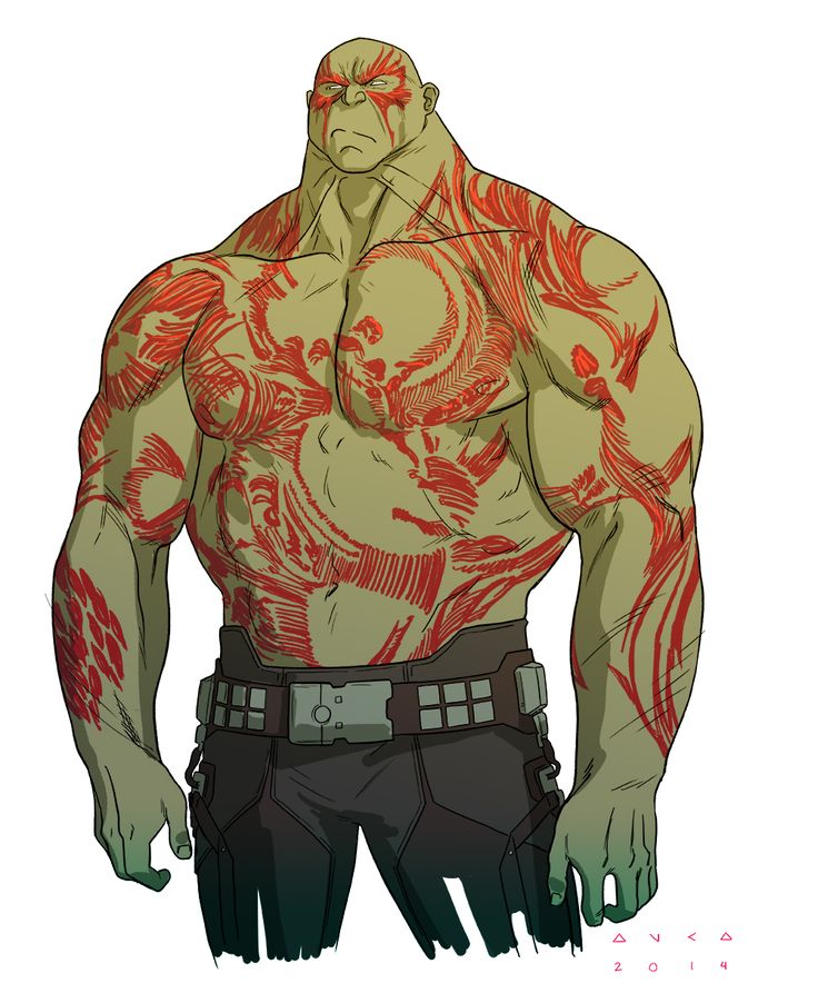 Дракс Разрушитель от Kris Anka.jpg