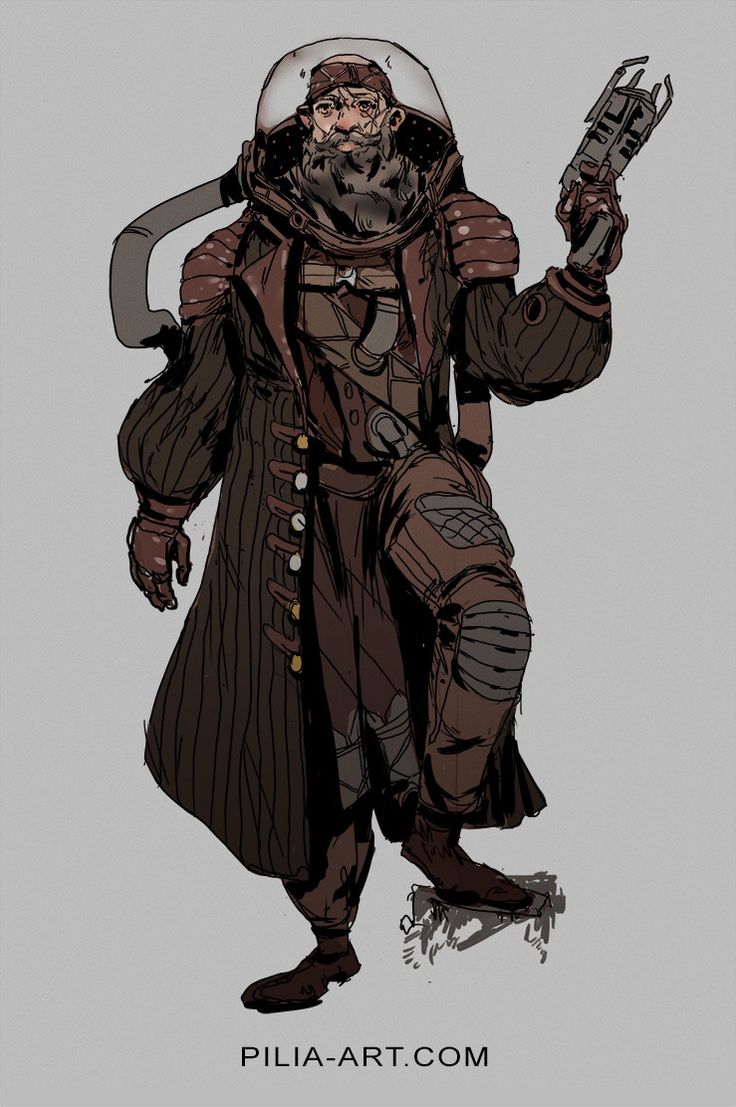 Космический пират художник Claudio Pilia.jpg