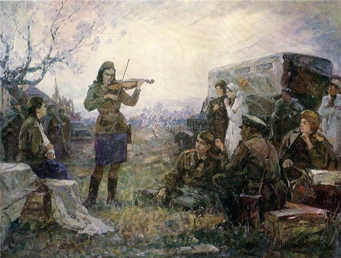 Май 1945 года художник Григорий Минский.png