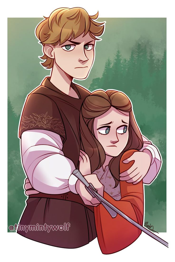 Питер защищает Люси арт от Tinymintywolf.jpg