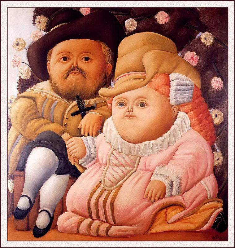 Фернандо Ботеро - Рубенс и его жена.jpg