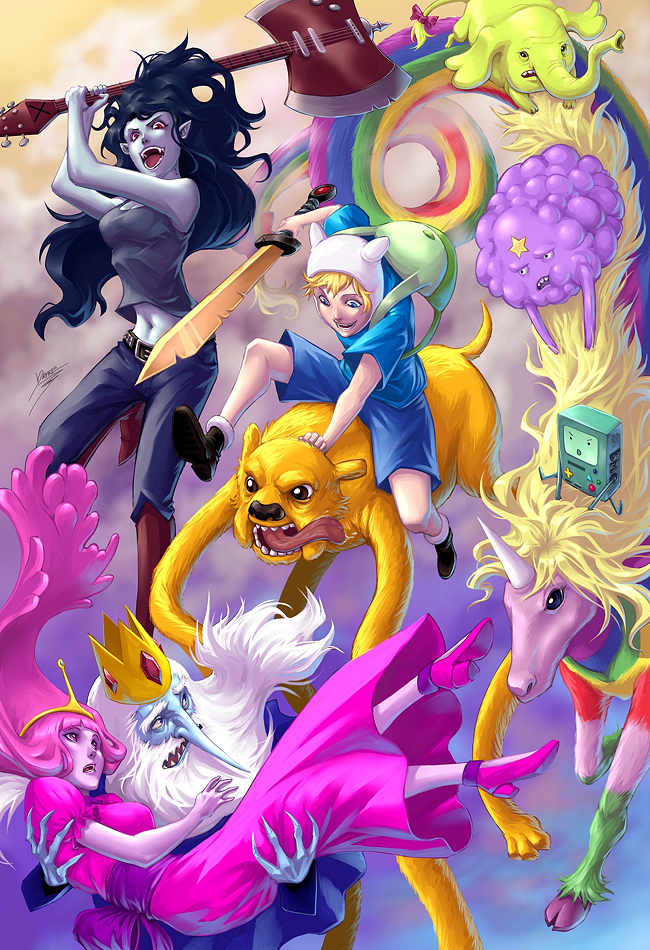 Adventure Time Fan Art by Drake Tsui's (Kuroi-Tsuki).jpg