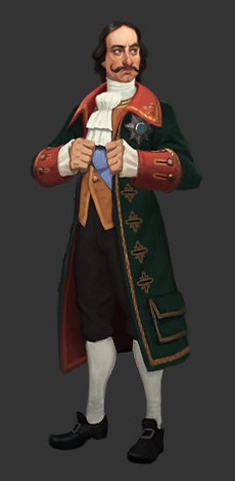 Civilization VI Пётр I от Sang Han.jpg