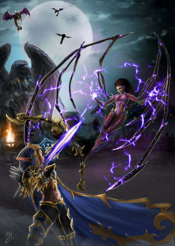 Heroes of the Storm Керриган против Сильваны.jpg