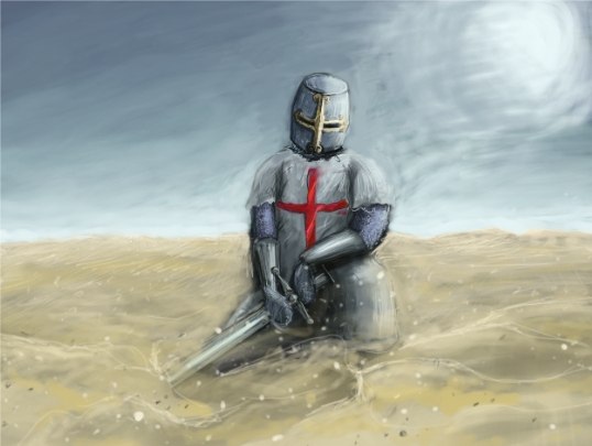 Stronghold Crusaders мечник в пустыне.jpg