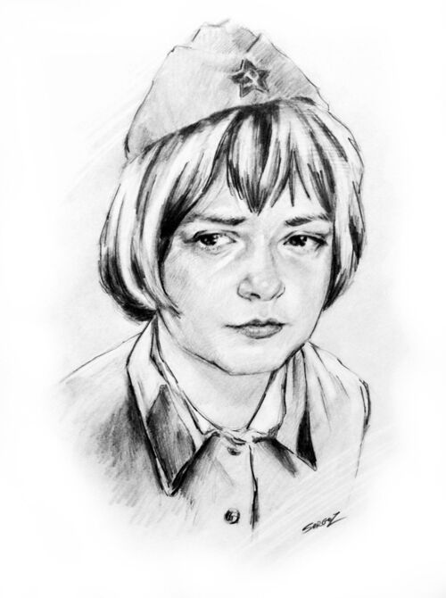 А зори здесь тихие - Галя Четвертак от Sergoz.jpg