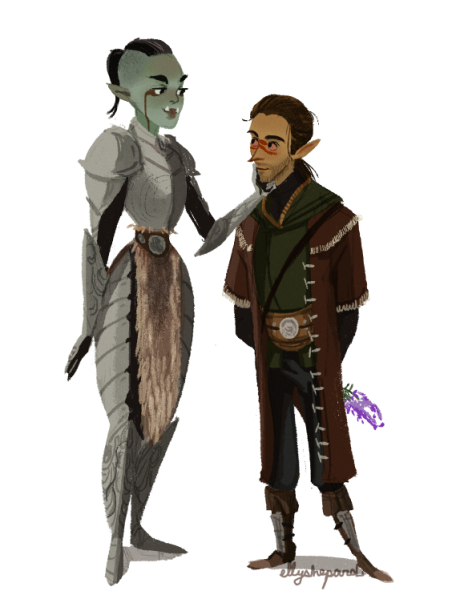 Файл:Боргак и Довакин-босмер художник ellyshepard.png