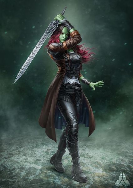 Файл:Гамора художник Jaynorn Lin.jpg