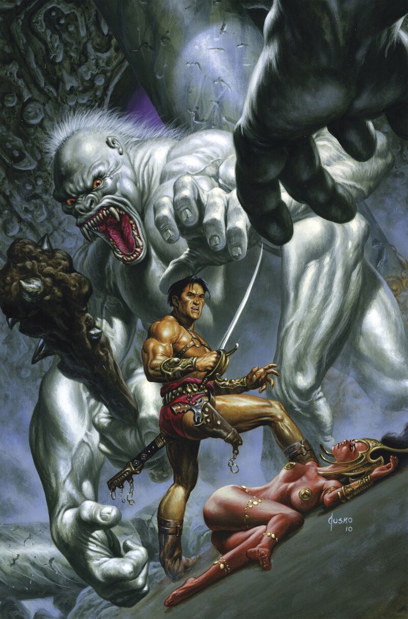 Джон Картер и Дея Торис 3 от Joe Jusko.jpg