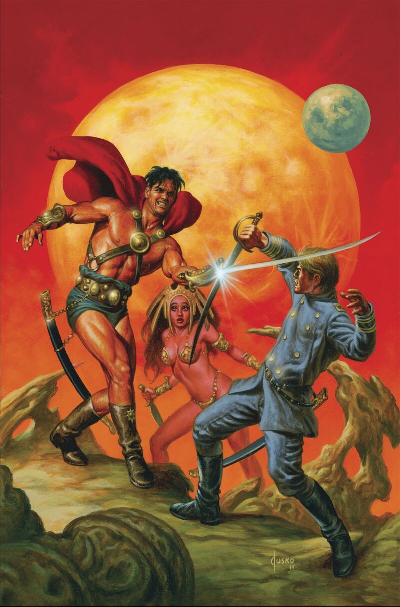 Джон Картер и Дея Торис 4 от Joe Jusko.jpg