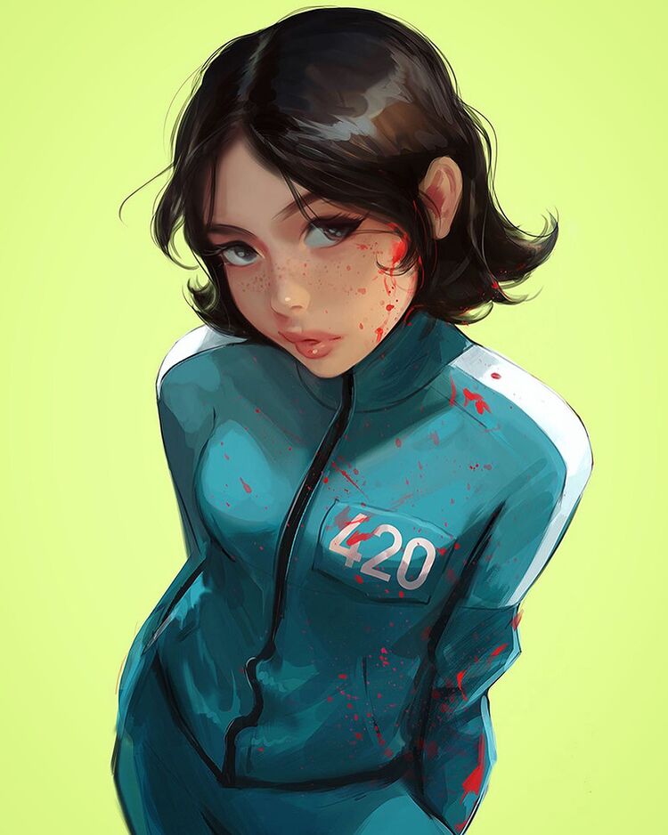 Игра в кальмара - 420 от rossdraws.jpg
