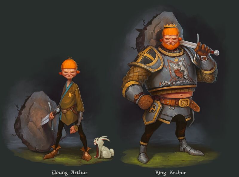 Король Артур от Tony Sart.jpg