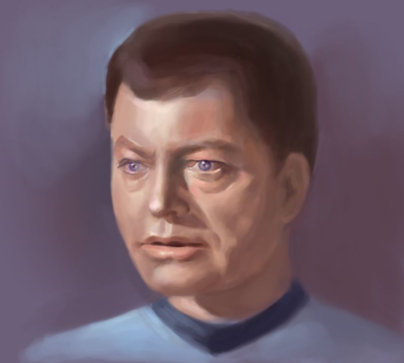 Леонард Маккой художник ДеФорест Келли.jpg