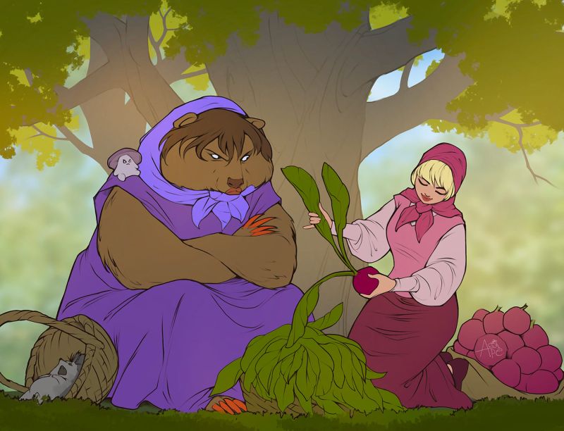 Машенька и Медведица от A.Petruk.jpg