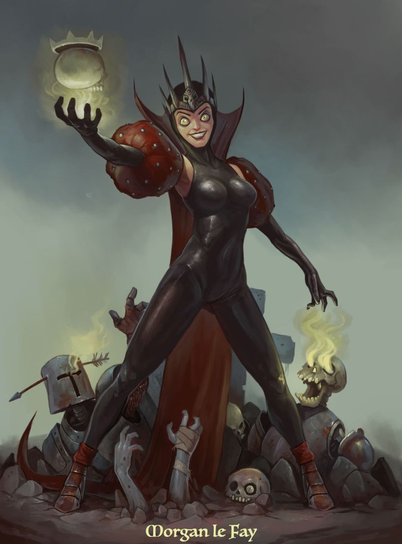 Моргана ле Фэй от Tony Sart.jpg