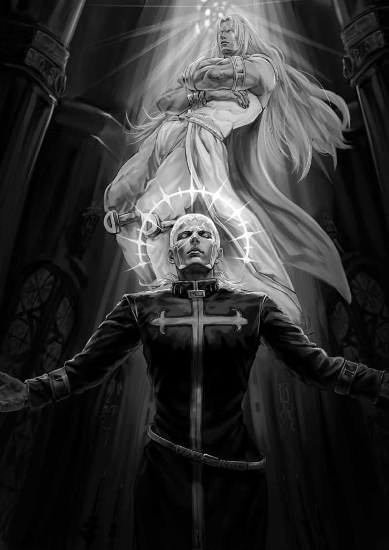 Пуччи и Дио из Eyes of Heaven.jpg