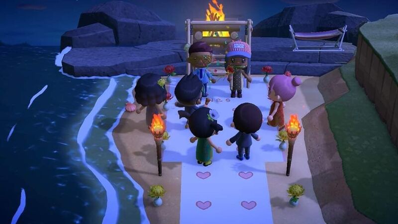 Файл:Свадьба в Animal Crossing.jpg