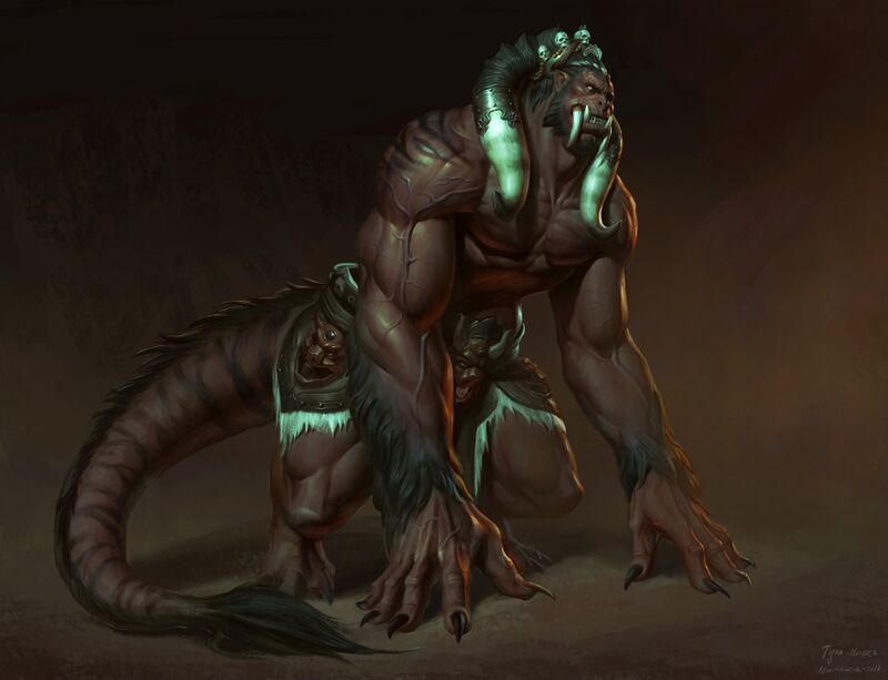 Тигр-монстр от Naranbaatar Ganbold.jpg
