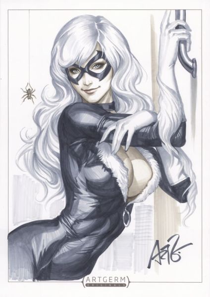 Файл:Чёрная Кошка от Artgerm.jpg