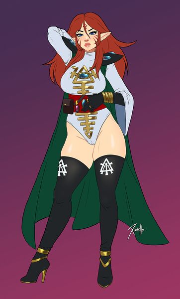 Файл:Эльдарка от Xinaelle.jpeg
