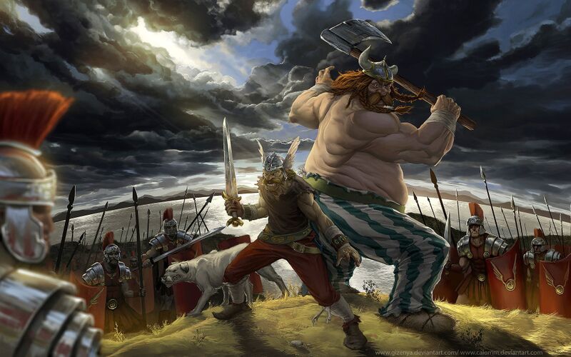 Asterix and obelix by caiomm.jpg