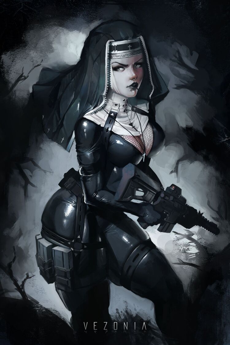 Battle nun by vezoniaartz.jpg