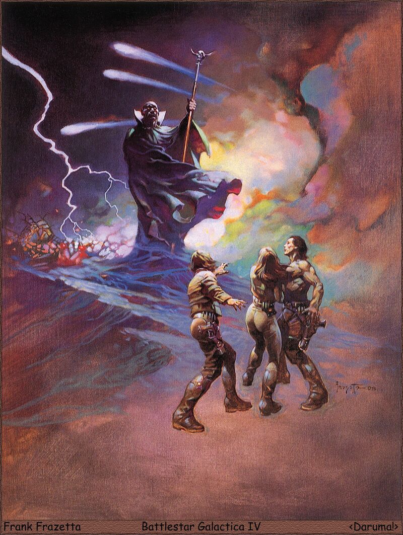 Battlestar Galactica от Frank Frazetta.jpg