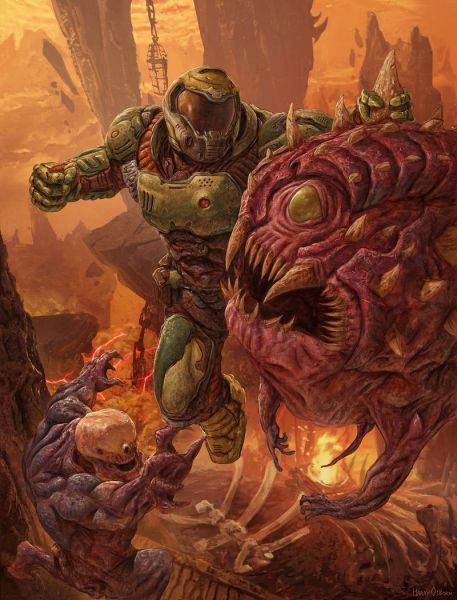 Файл:DOOM фанарт от Harry Osborn.jpg
