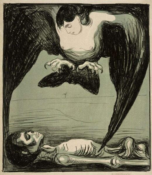 Файл:Edvard Munch, Harpy, 1899.jpg