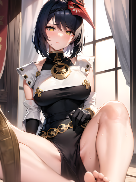 Файл:Genshin Impact Kujou Sara.png