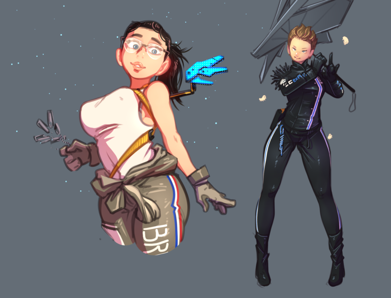 Файл:Justrube death-stranding-art-Mama and Fragile.png