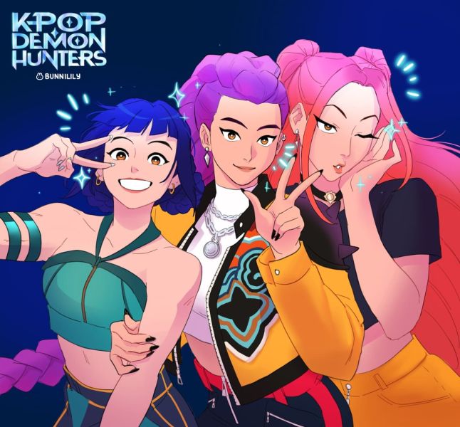 Файл:K'POP-охотницы на демонов от bunnilily.jpg
