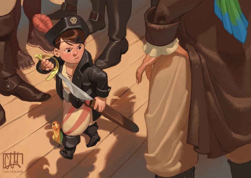 Kid pirate от cole marchetti.jpg