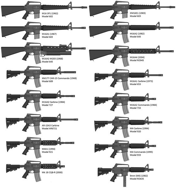 Файл:M-16 family.jpg