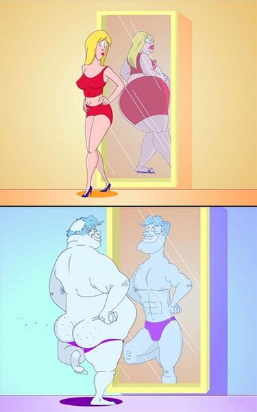 Файл:Men woman mirror.jpg