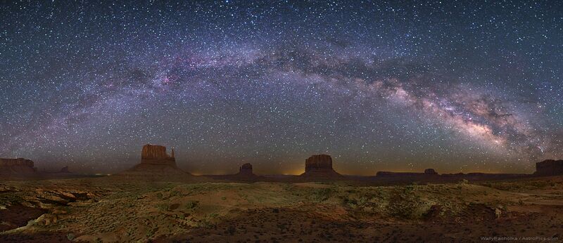 Файл:MilkyWay on Earth.jpg