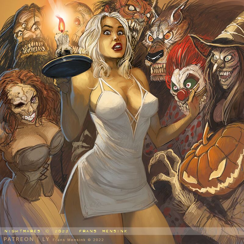Nightmares By FransMensinkArtist.jpg