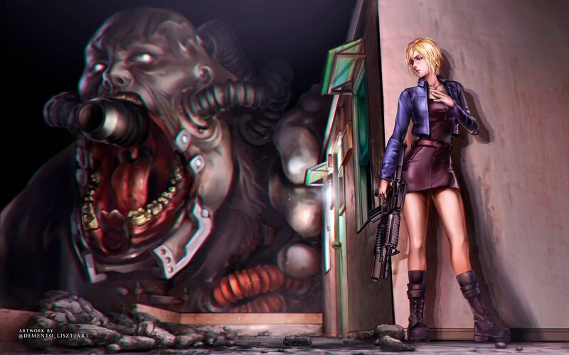Parasite eve 2 nightmare mode by demento liszt art.jpg
