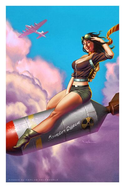 Файл:Pin-Up-Девушка на бомбе.jpeg