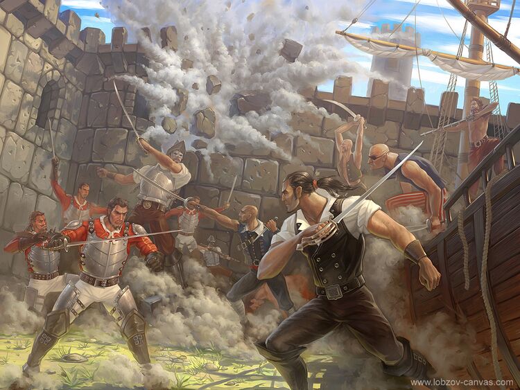 Pirate assault by lobzov.jpg