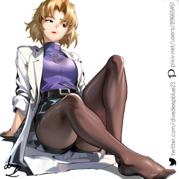 Файл:Ritsuko breaktime by diveintodeepblue.png