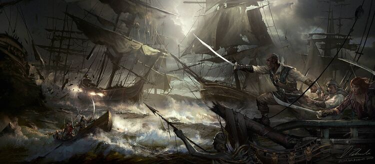 Seafight 1 by darekzabrocki.jpg