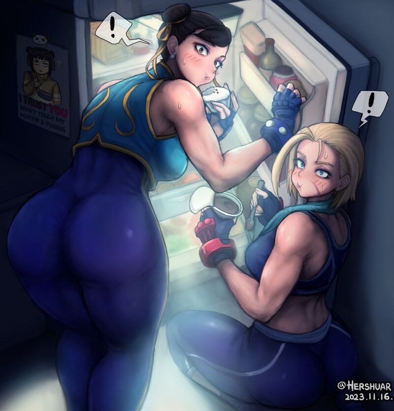 Stop right there, dessert thieves! от hershuar.jpg