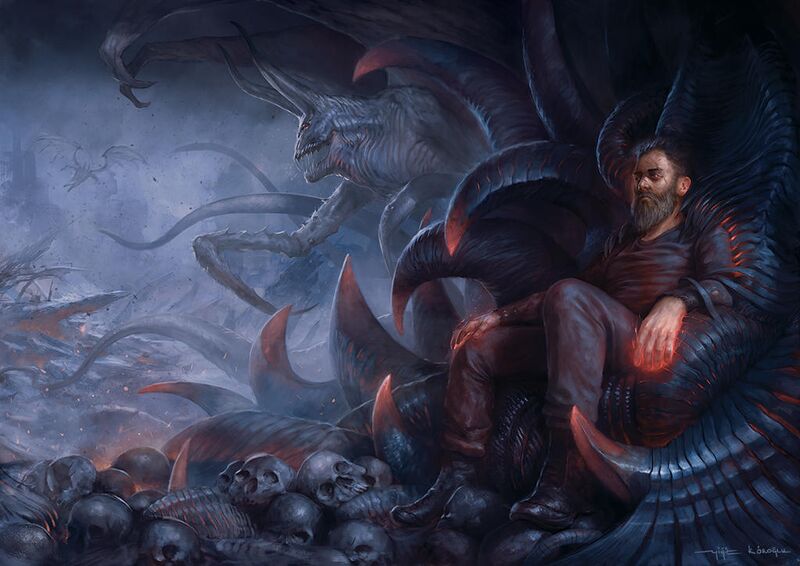 The cursed throne by yigitkoroglu.jpg