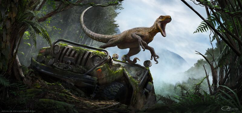 The isle magnaraptor by arvalis.jpg