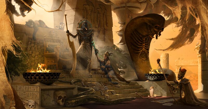 The tomb king by jarrodowen.jpg
