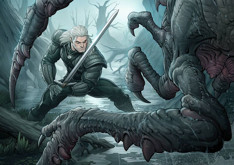 Файл:The witcher by patrickbrown.jpg