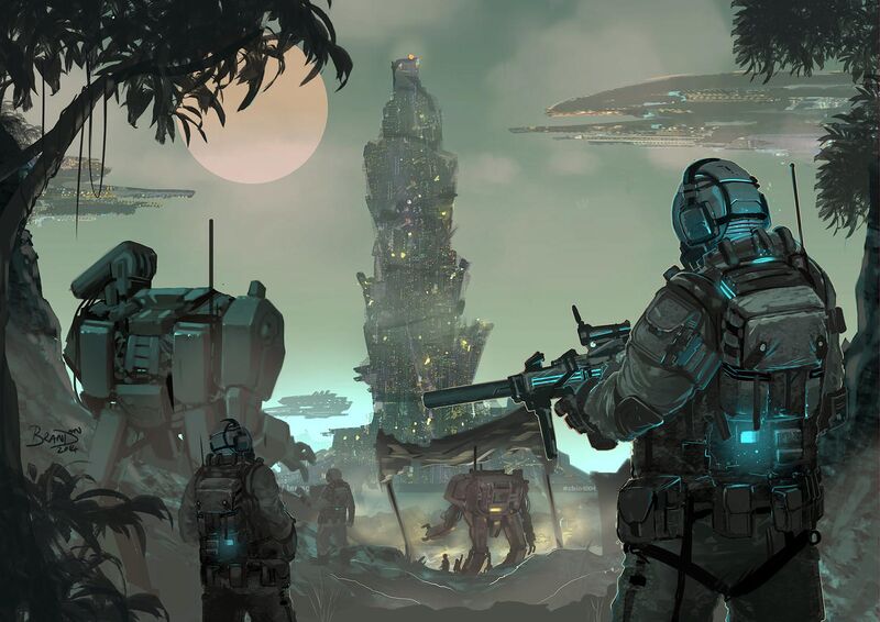 Through the debris by n3tninja.jpg