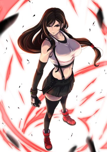 Файл:Tifa Lockhart by artofhuan.jpg