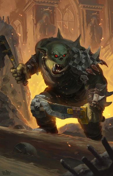 Файл:Warhammer 40000 орк художник Brian Valeza.jpg